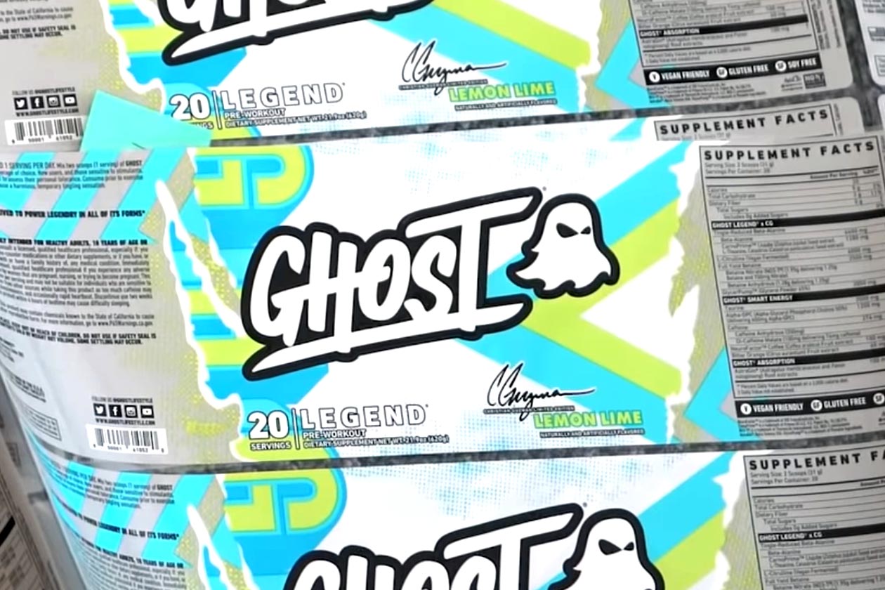 GHOST Reveals Legend V3 Pre-Workout