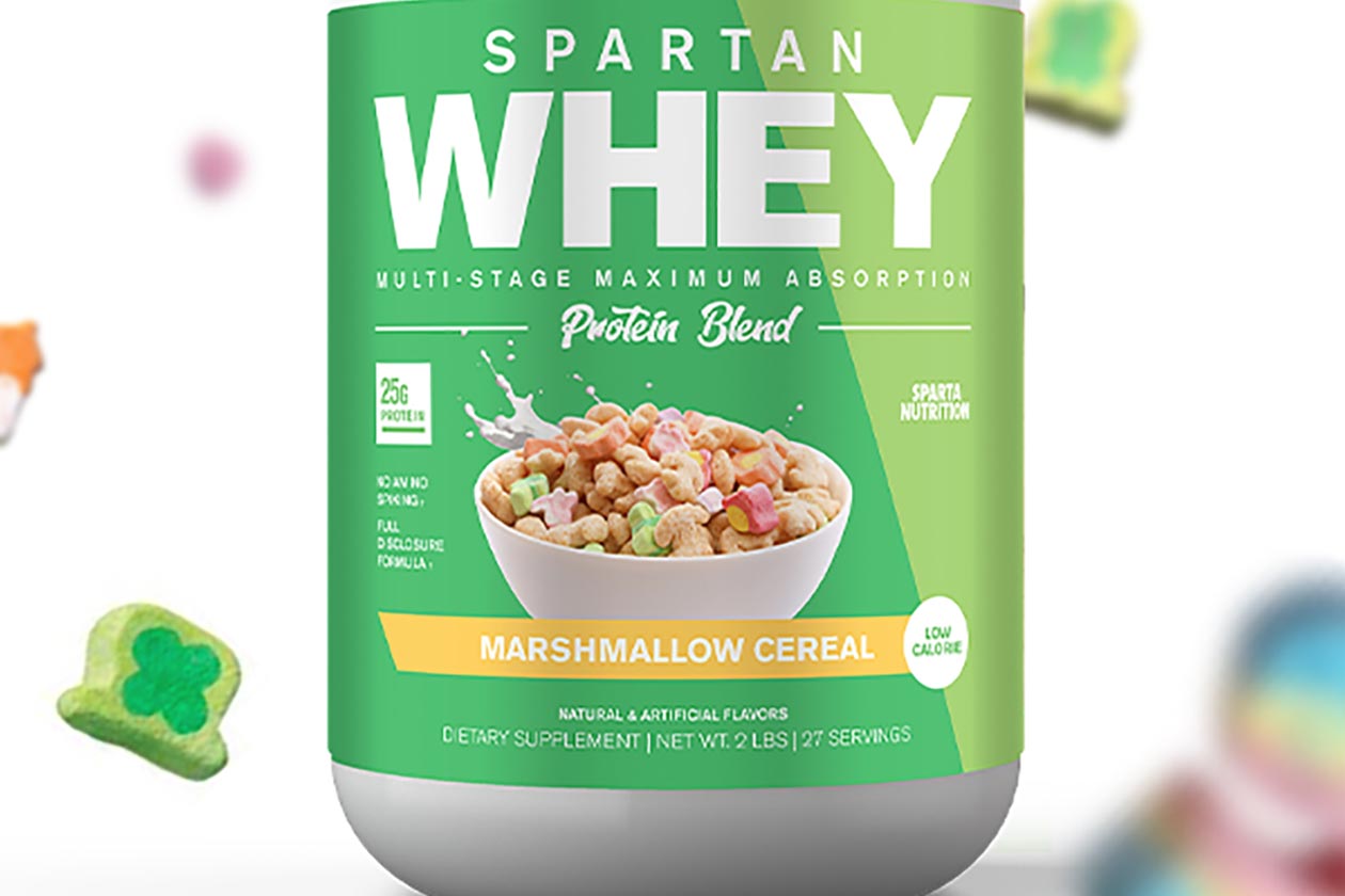 marshmallow cereal spartan whey