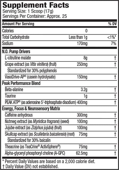 muscletech peak series