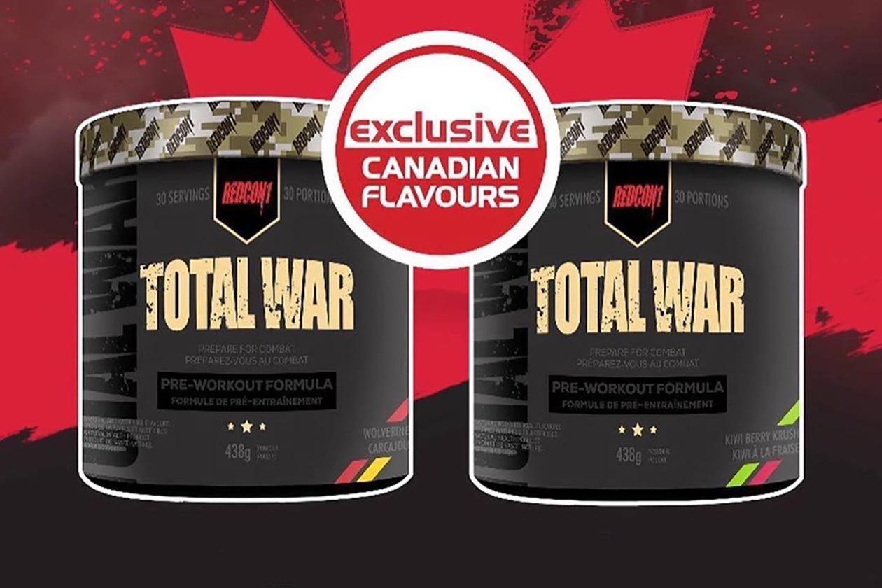 redcon1 canada exclusive total war flavors