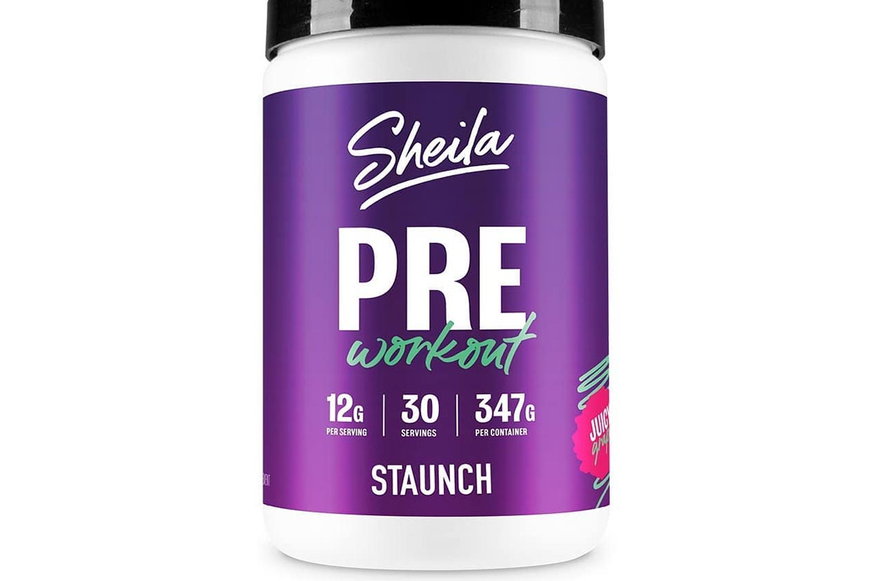 staunch sheila pre-workout