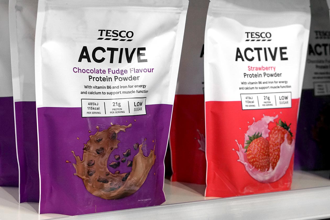 tesco active protein powder