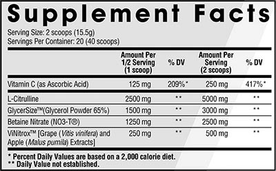 arms race nutrition daily pump