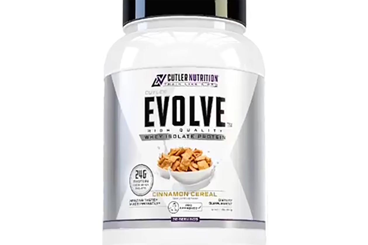 cutler nutrition evolve