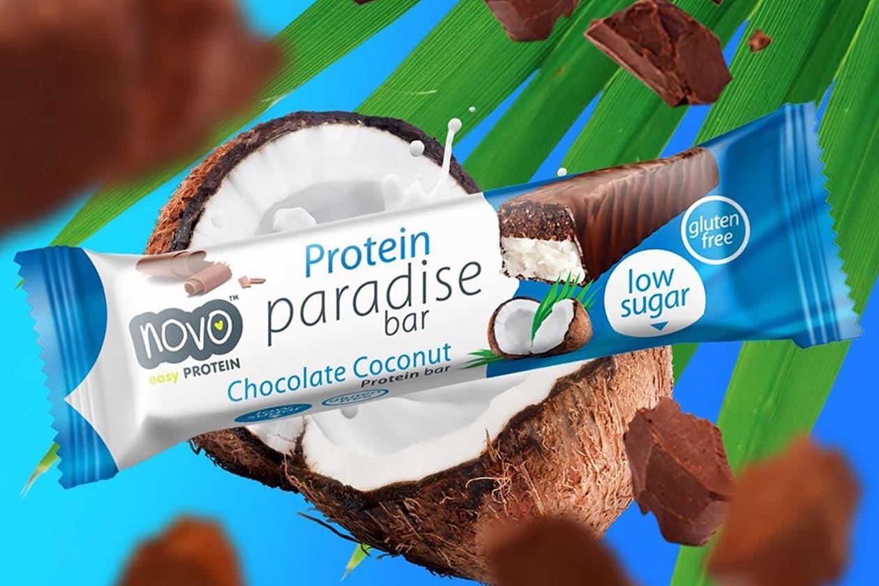 novo nutrition protein paradise bar