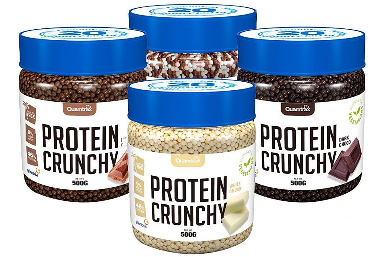 quamtrax protein crunchy