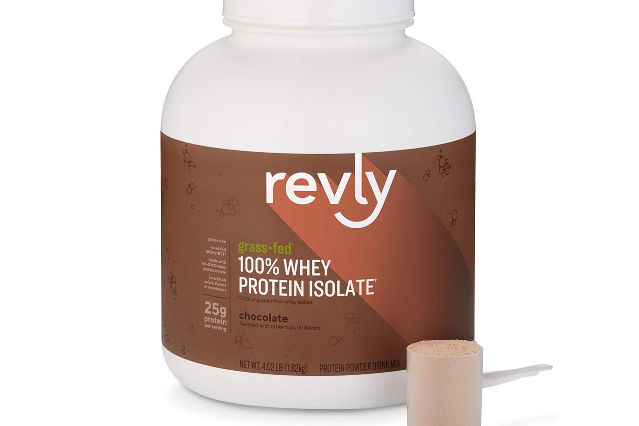 revly grass-fed whey isolate
