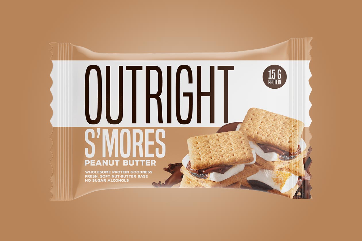 smores peanut butter outright protein bar
