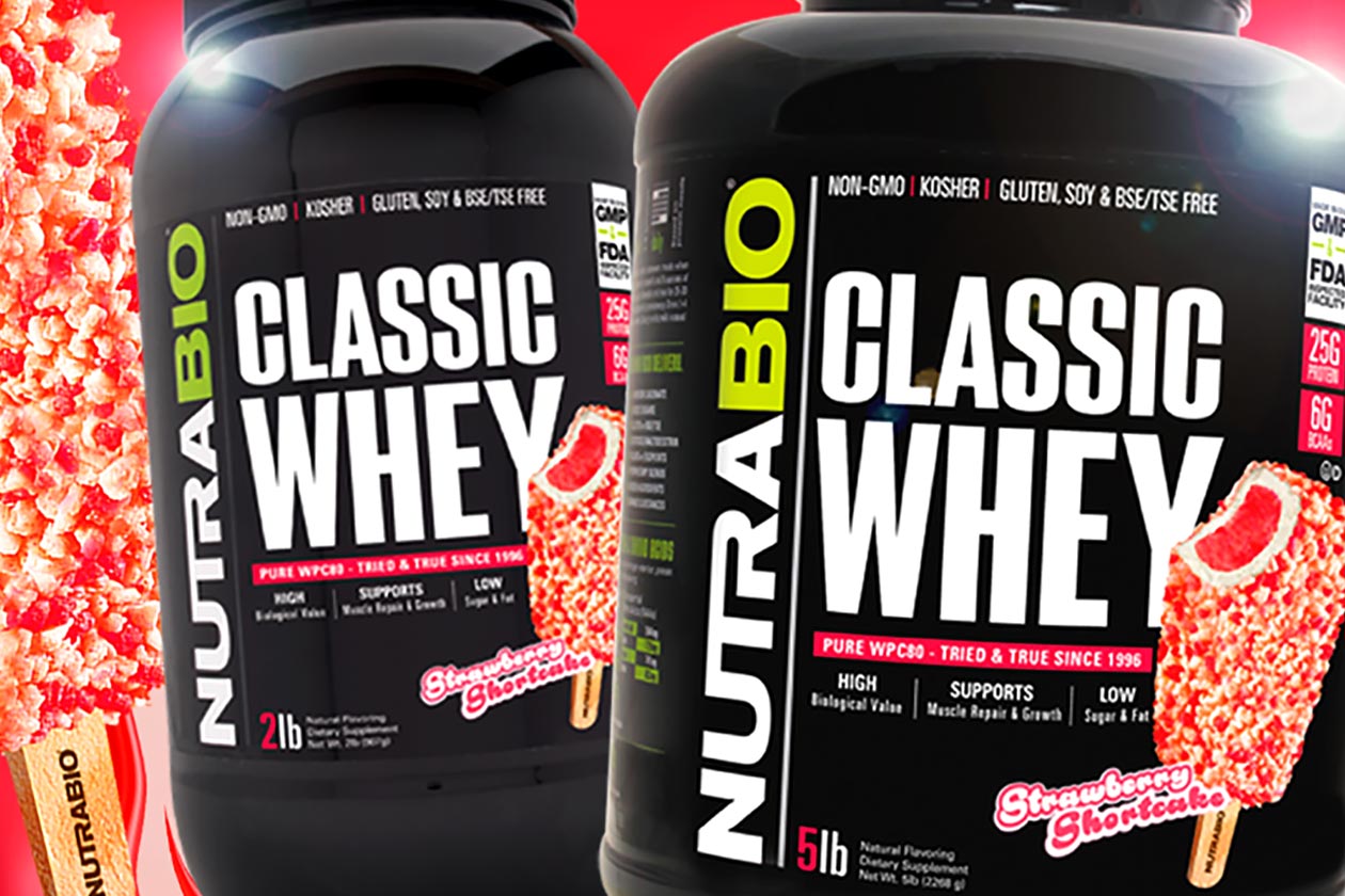 strawberry shortcake nutrabio whey isolate