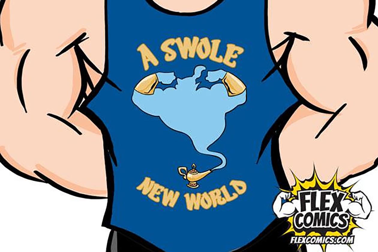 swole new world flex comics