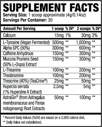 vegun nutrition vfocus