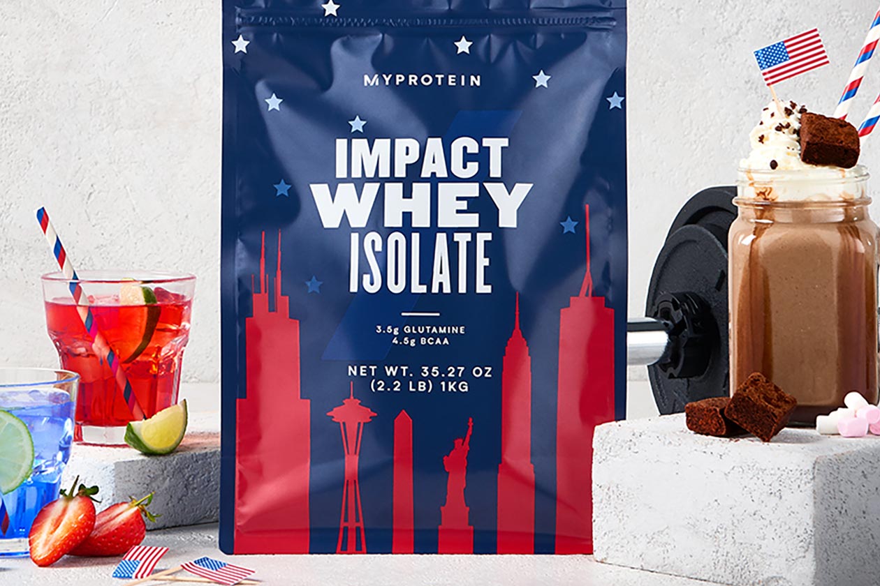 4th of july impact whey isolate