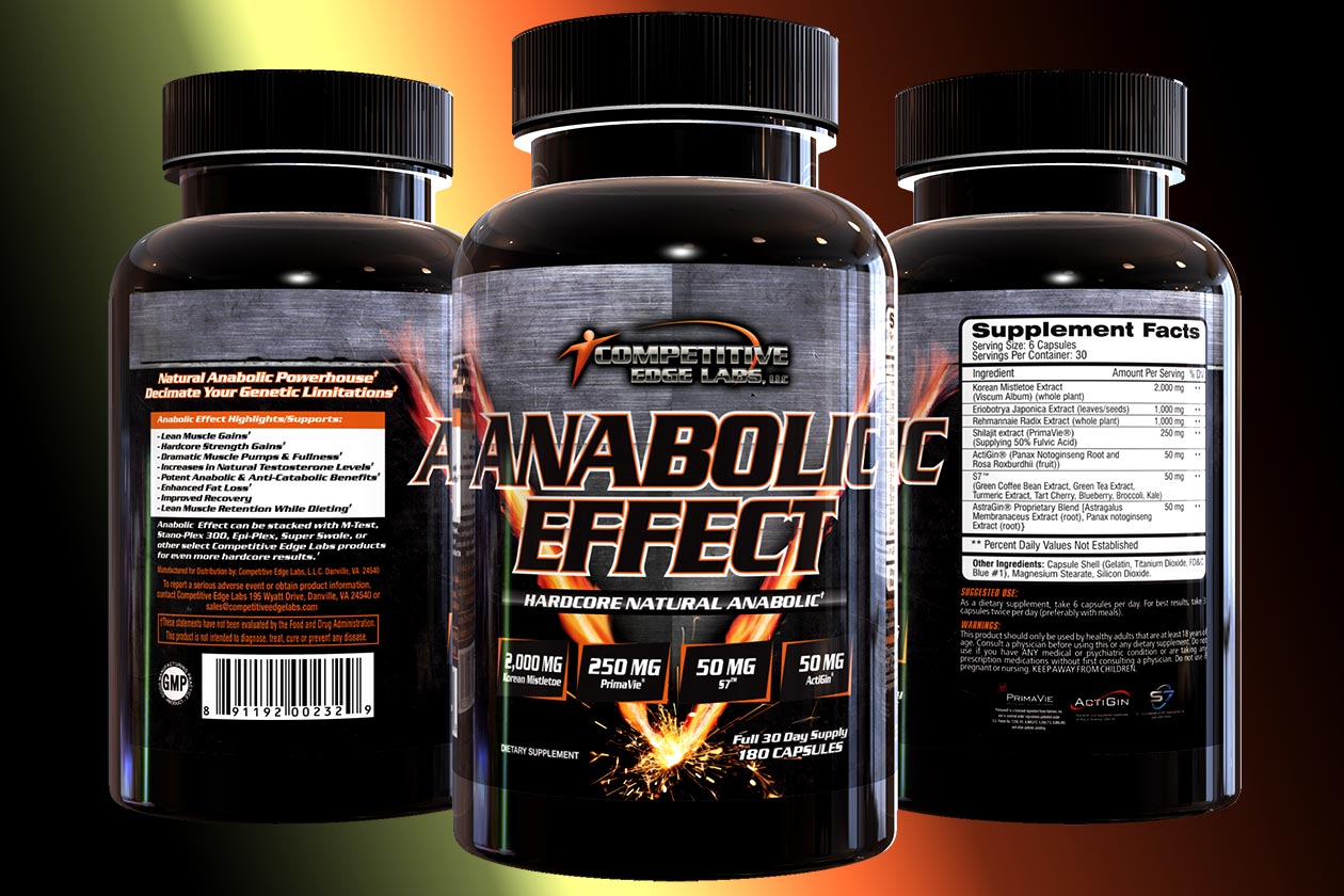 competitive edge labs anabolic effect