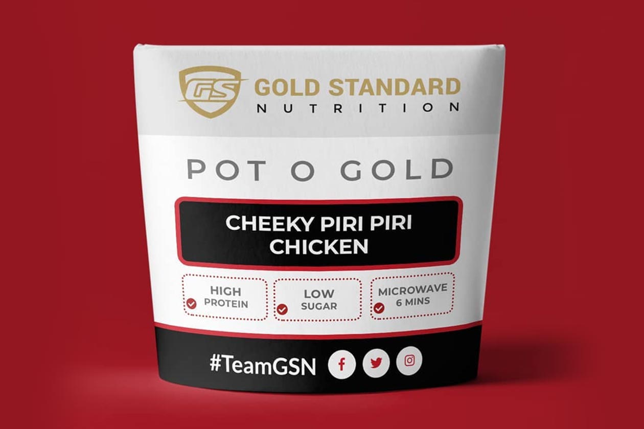 gold standard nutrition cheeky piri piri chicken