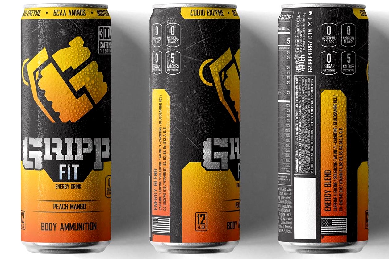 gripp fit energy drink