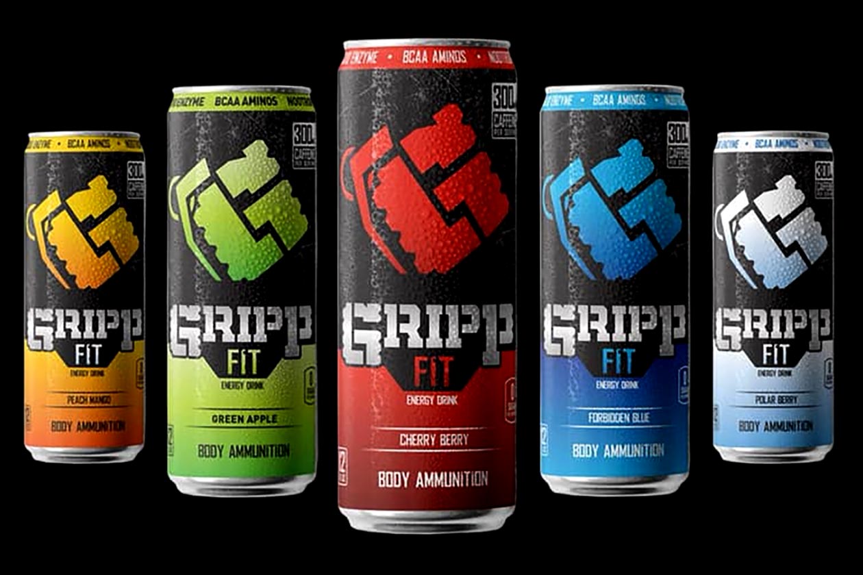 gripp fit energy drink