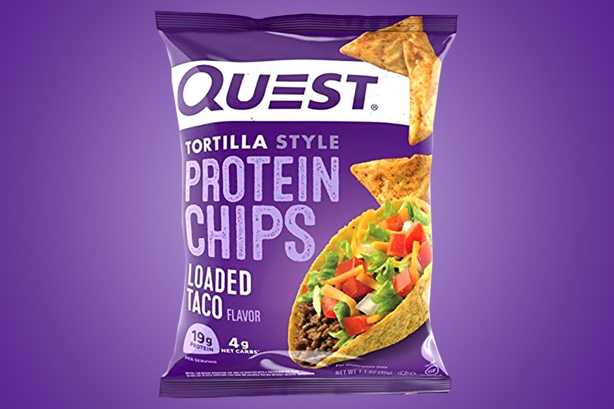 loaded taco quest protein chips