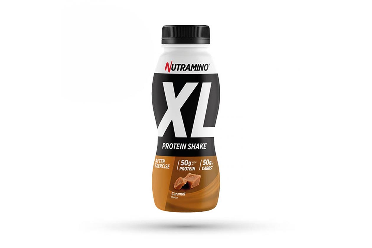 nutramino caramel overload protein shake xl