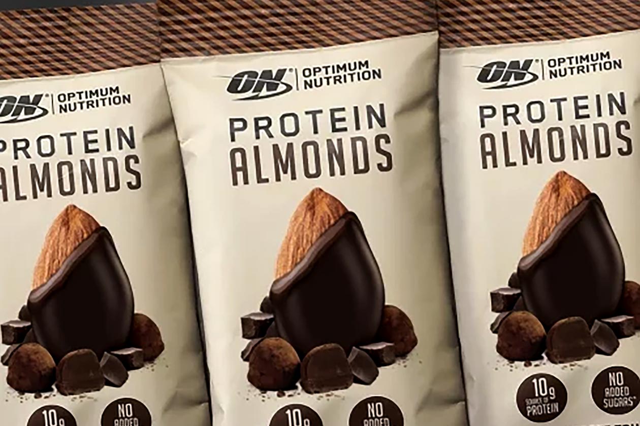 optimum nutrition protein almonds uk