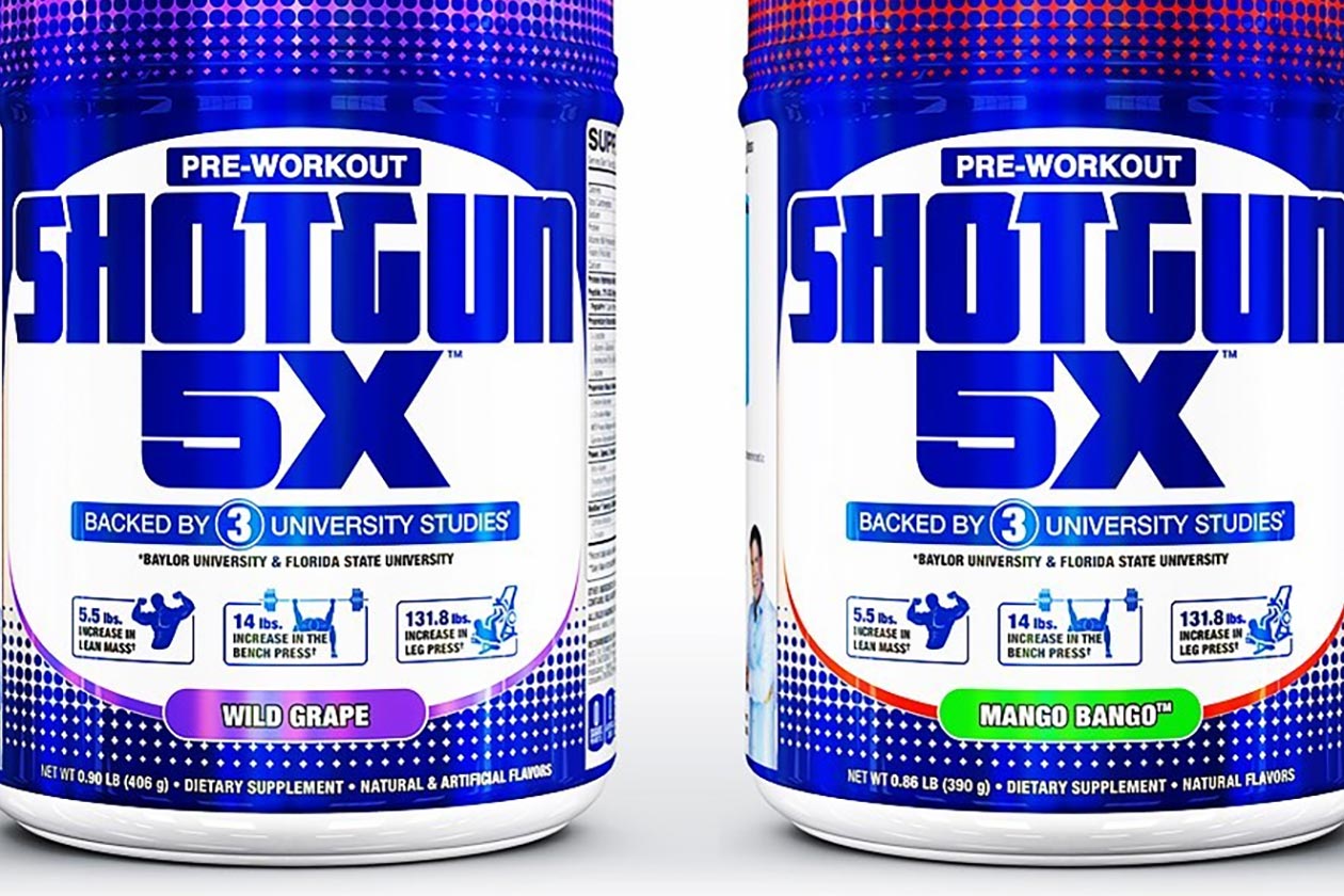 vpx sports shotgun 5x pre-workout