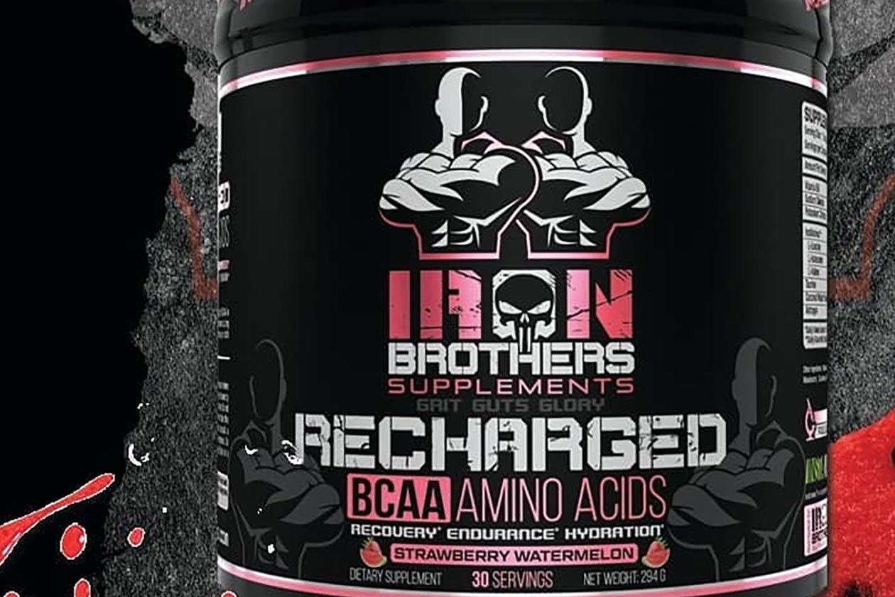 iron brothers strawberry watermelon recharged bcaa