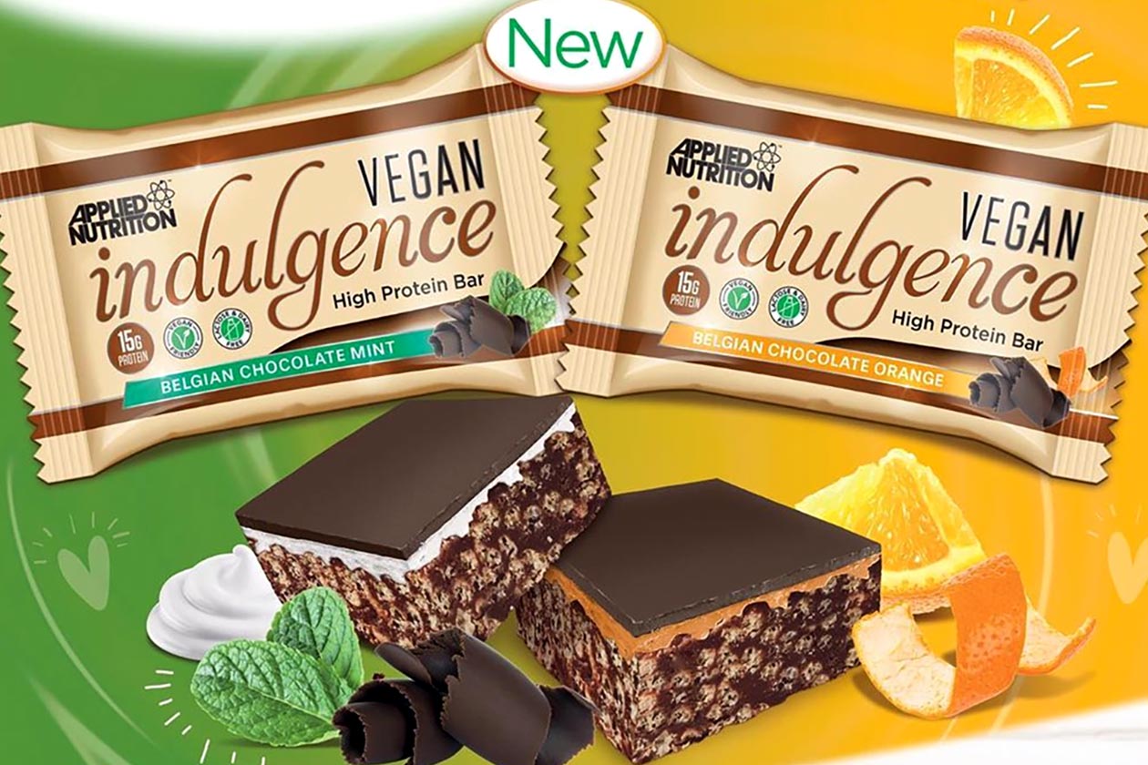 applied nutrition vegan indulgence chocolate mint orange