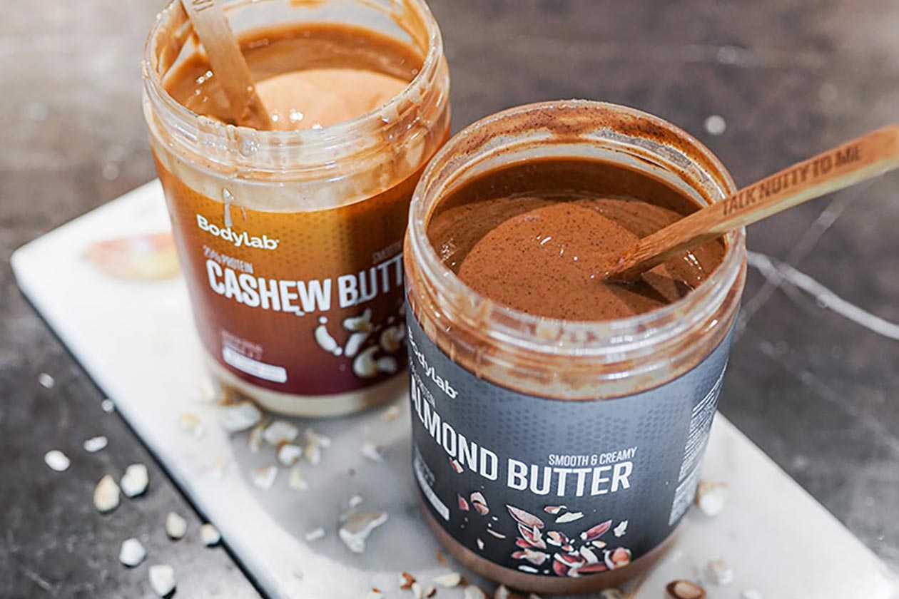 bodylab almond butter cashew butter