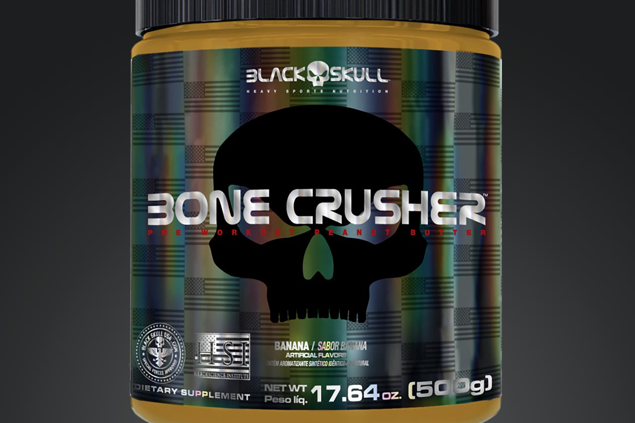 black skull pre-workout peanut butter