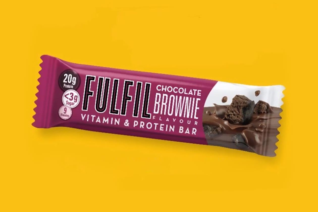 chocolate brownie fulfil protein bar