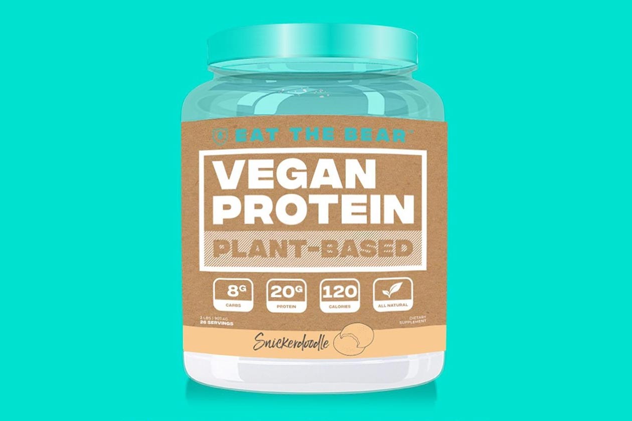 eat the bear cinnamon vegan protein