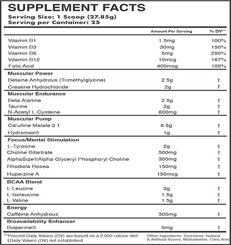 eon athletics creation pre-workout