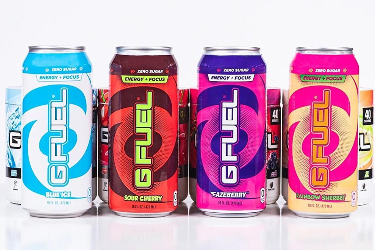 g fuel energy drink restock