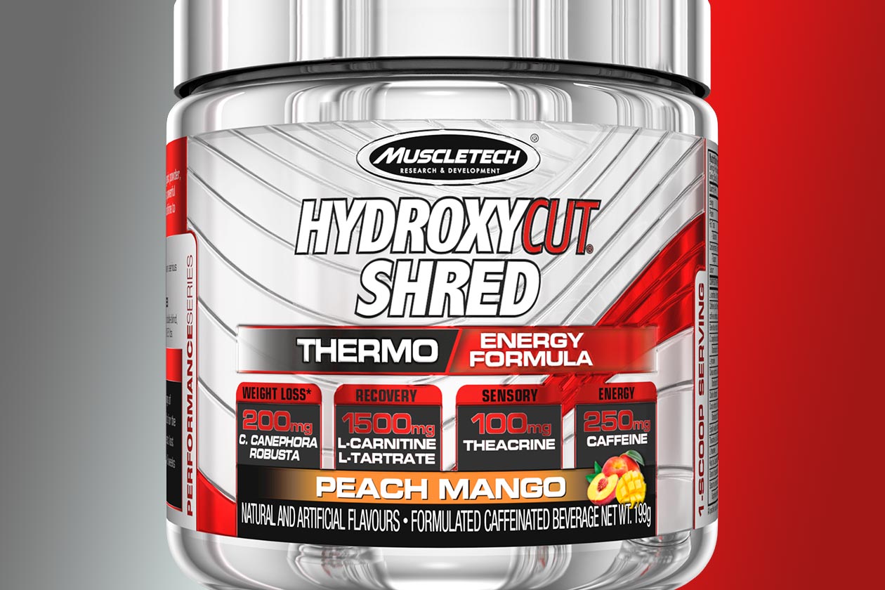 muscletech hydroxycut shred