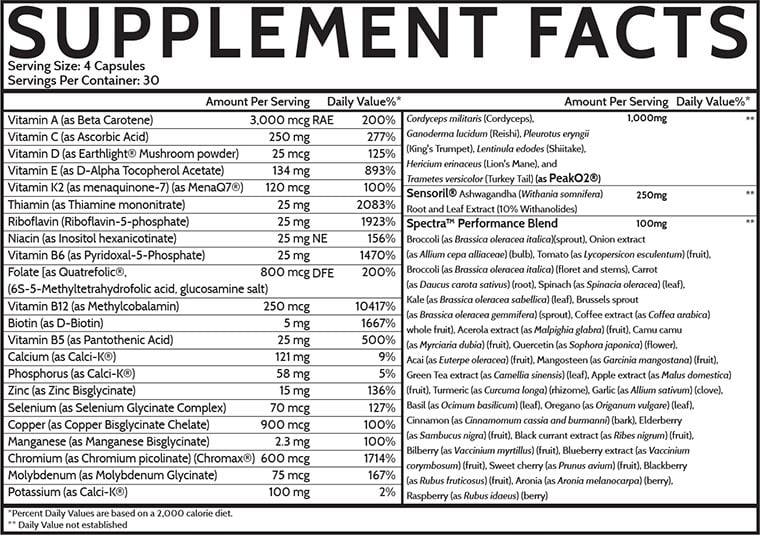 inspired multi-vitamin