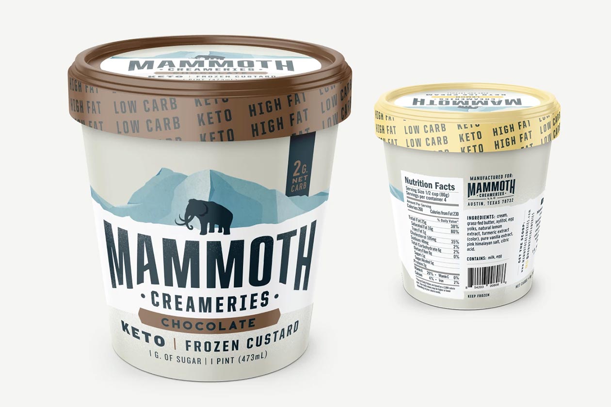 mammoth creameries keto ice cream