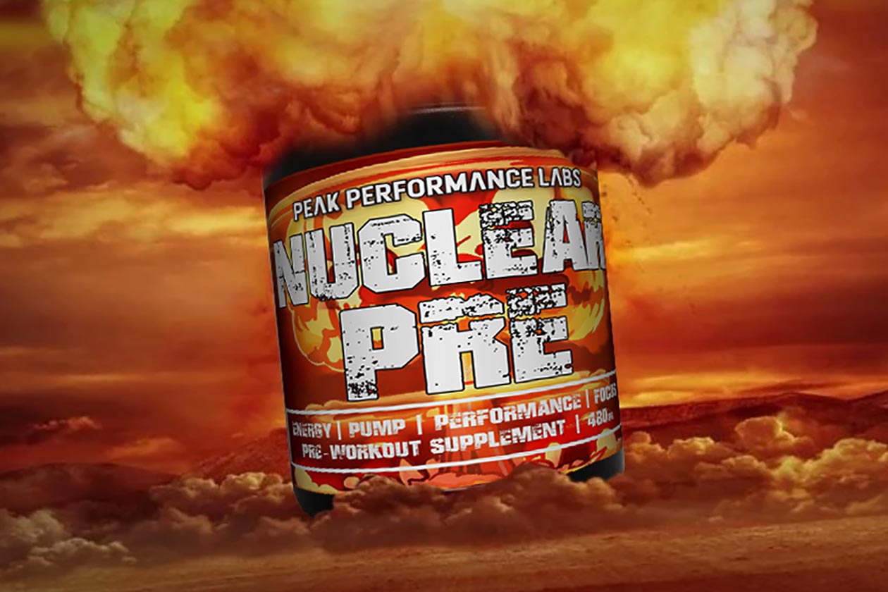 peak performance labs nuclear pre