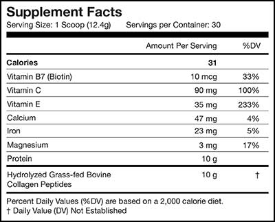 obvi super collagen protein