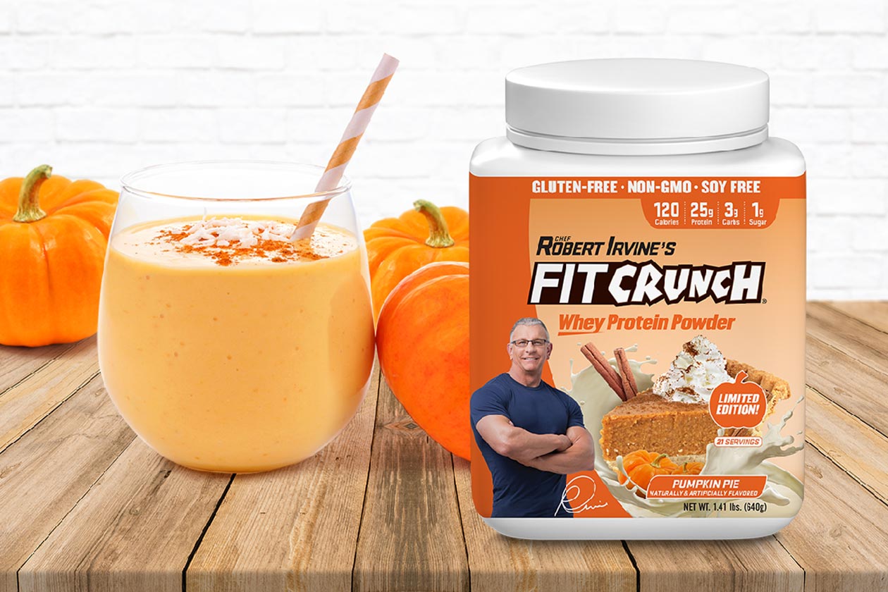 pumpkin pie fitcrunch protein powder