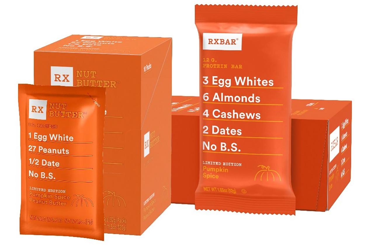 pumpkin pie rxbar pumpkin spice rx nut butter