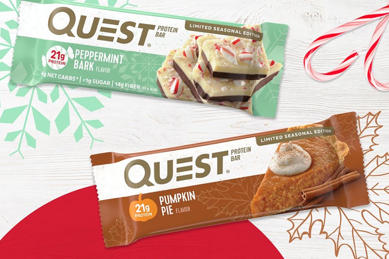 quest nutrition seasonal protein bars