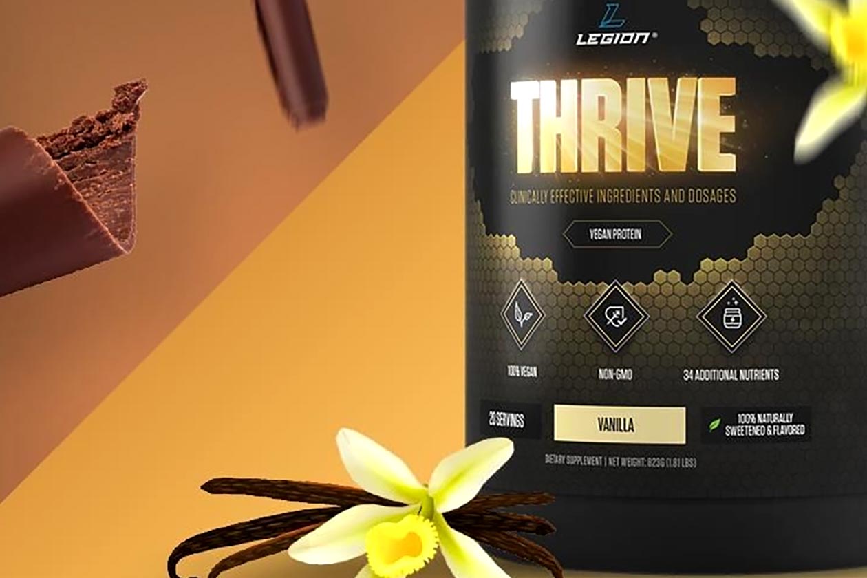 vanilla legion thrive protein