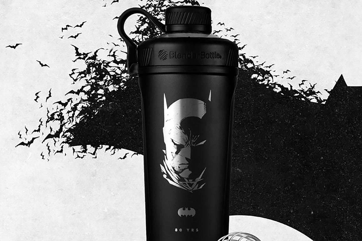 Blender Bottle Batman 80th Anniversary Radian Stainless Steel Shaker Bottle  - I'll Pump You Up