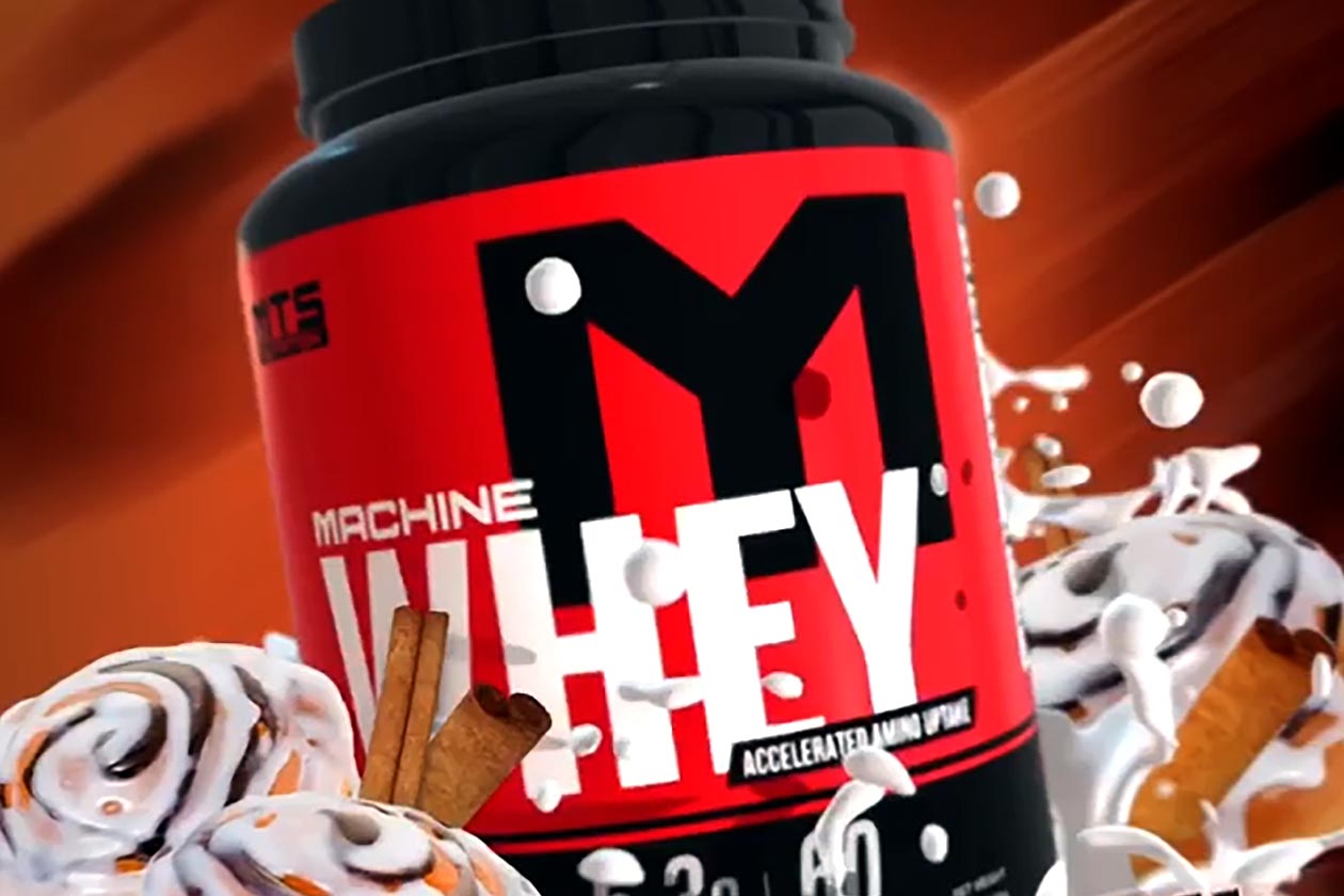 cinnamon roll machine whey