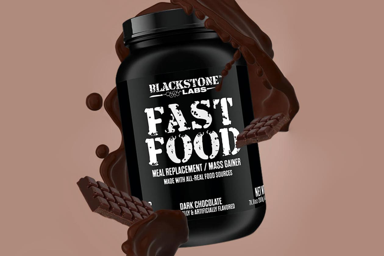 blackstone labs dark chocolate fast food