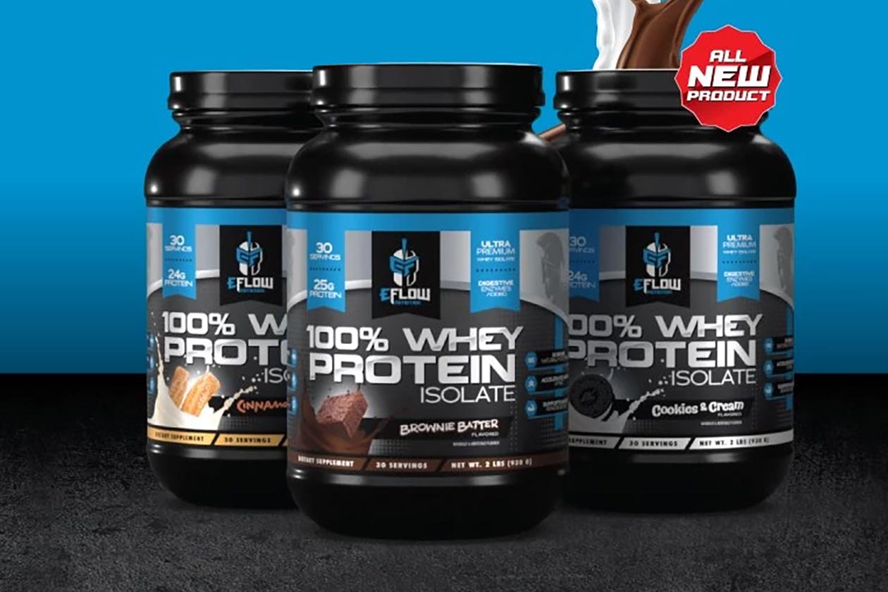 eflow nutrition whey protein isolate