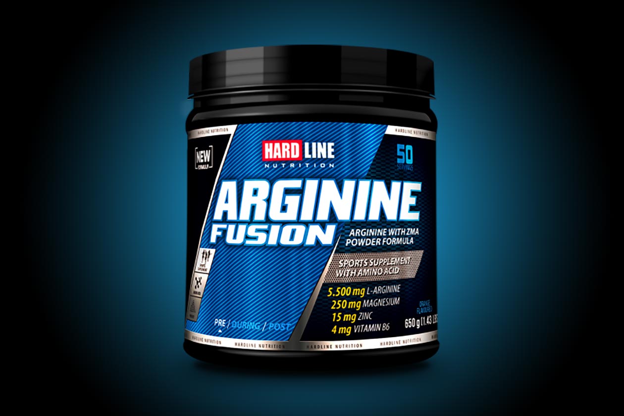 hardline nutrition arginine fusion