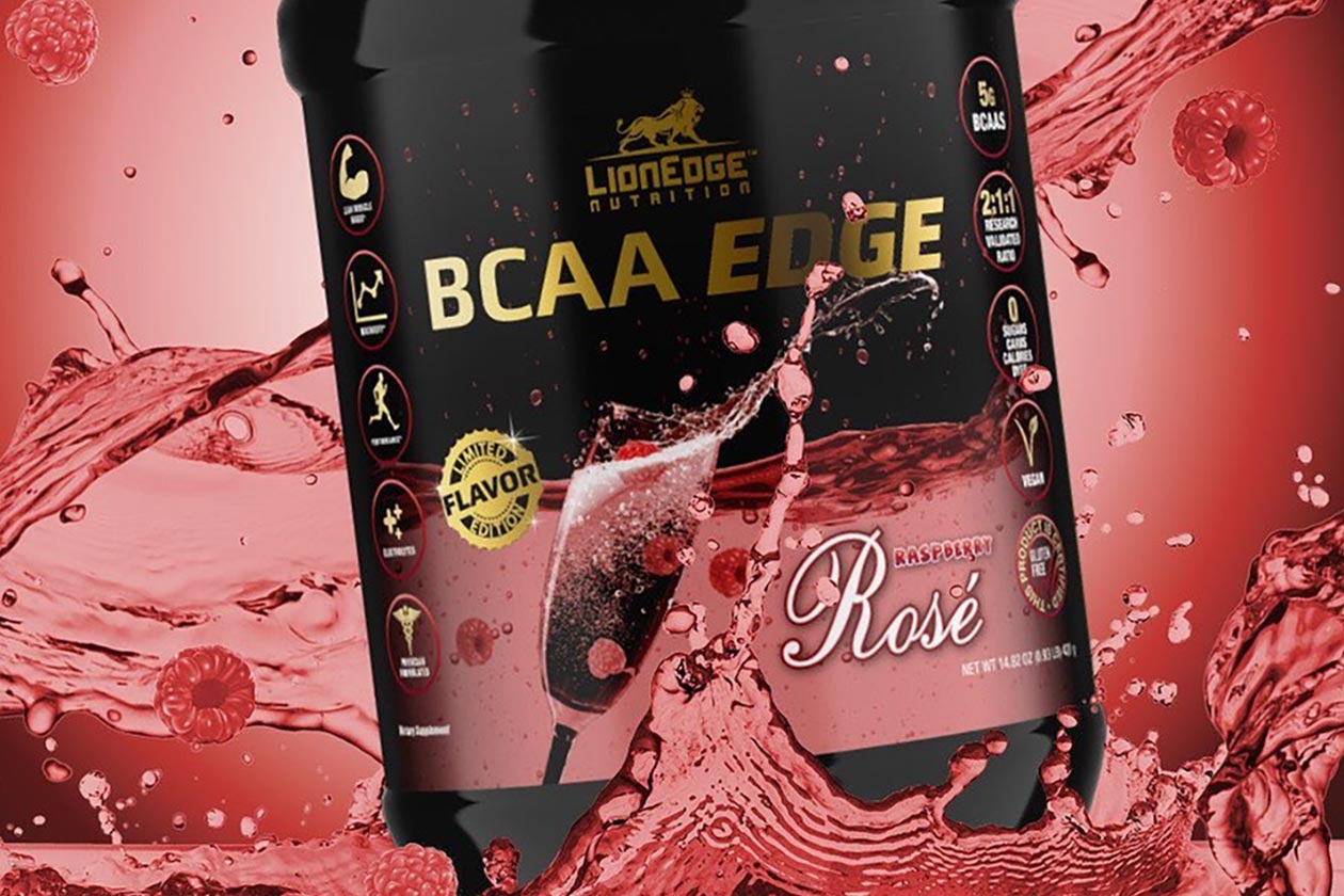 lionedge nutrition raspberry rose bcaa edge