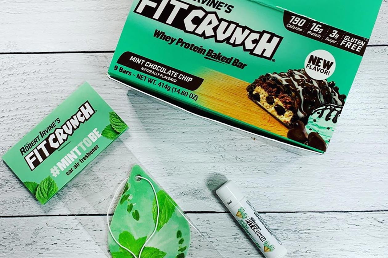 mint chocolate chip fit crunch