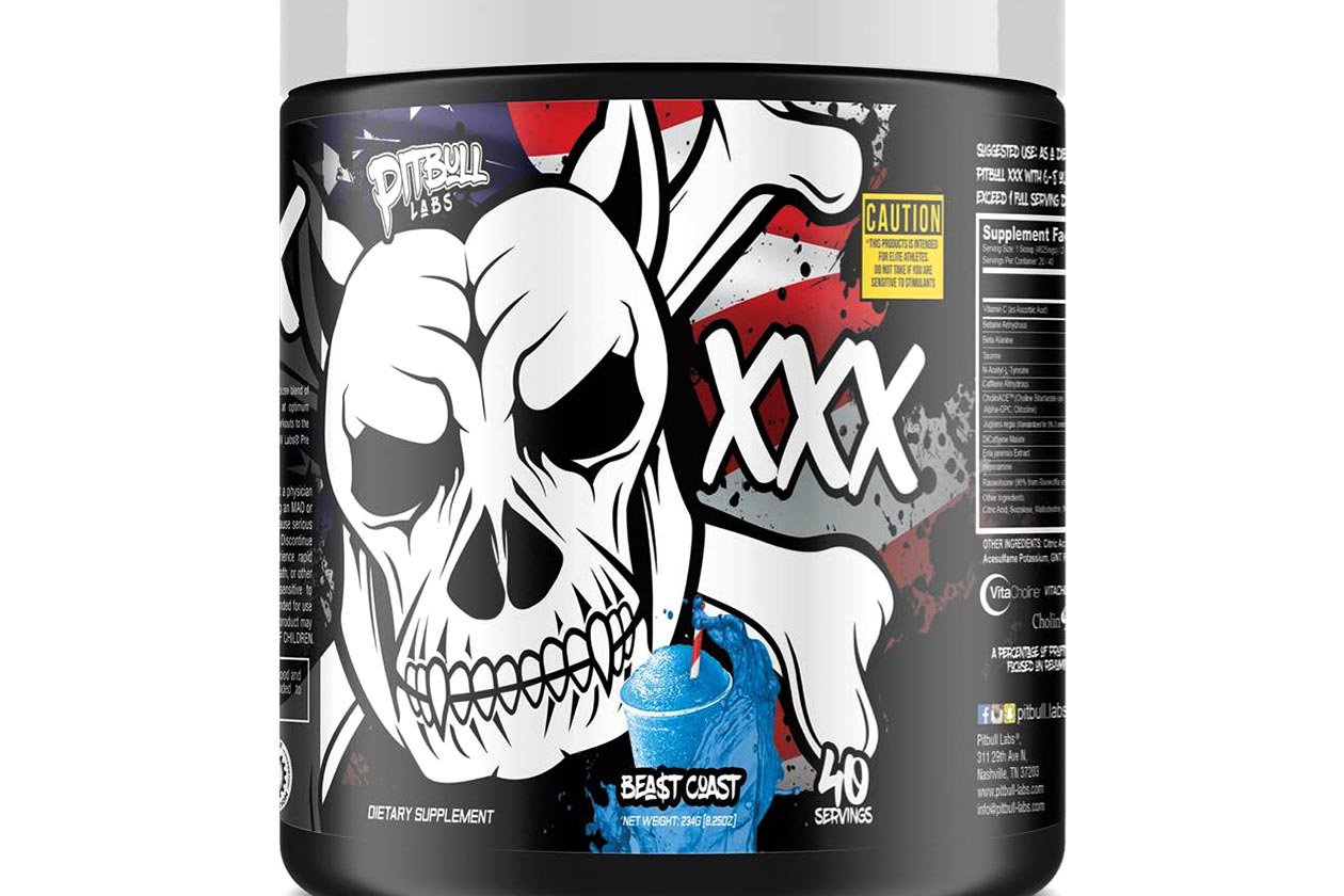 pitbull labs pre-workout xxx