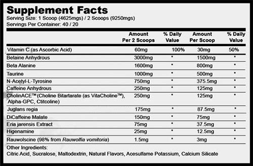 pitbull labs pre-workout xxx